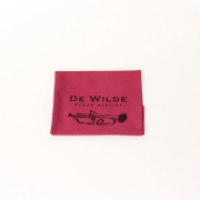 Poetsdoek Gelakt (rood) Brass Atelier de Wilde